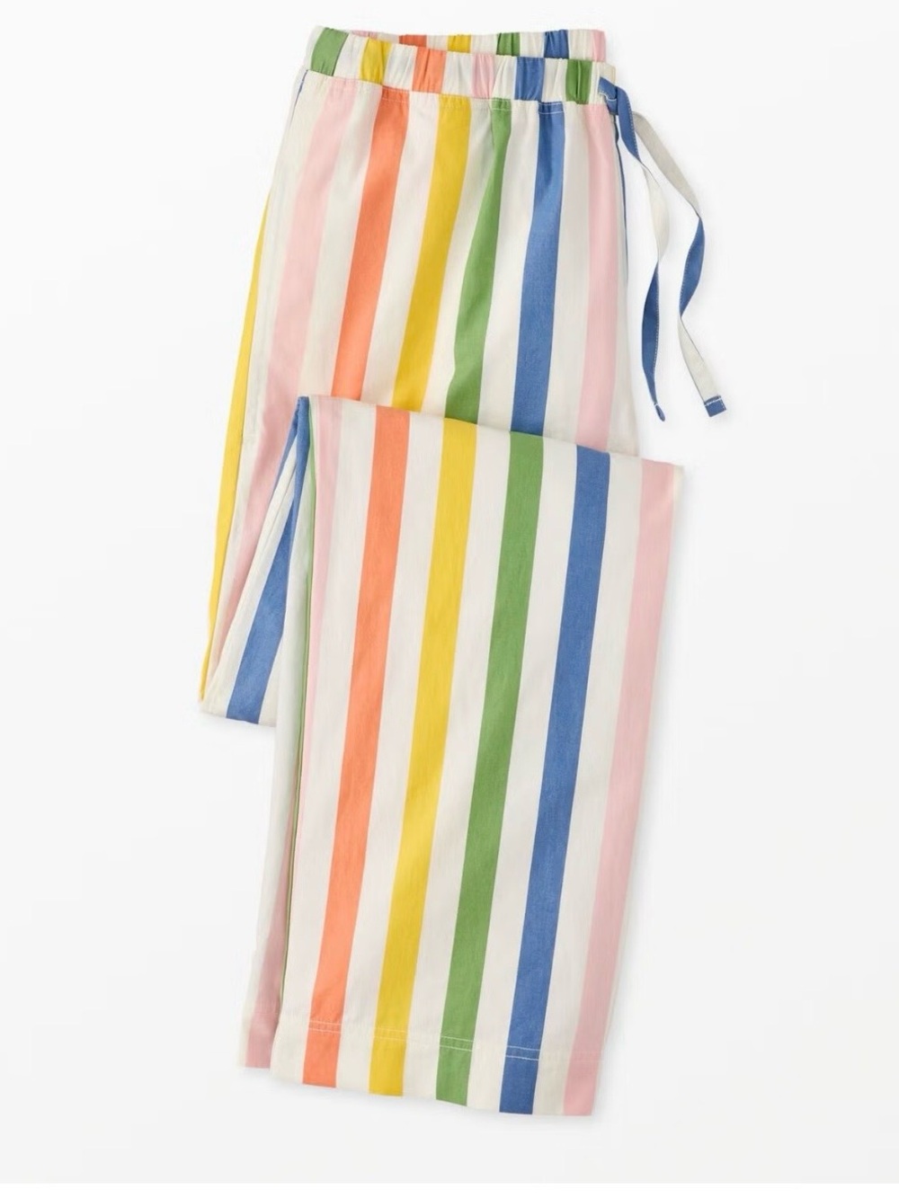 Kids Rainbow Stripe Pajama Pants - Multicolor